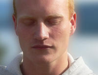 Lasse meditating 200