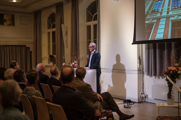 Oslos sosialbyråd Øystein Eriksen Søreide åpner det nye Acem-huset Oslos sosialbyråd Øystein Eriksen Søreide åpner det nye Acem-huset